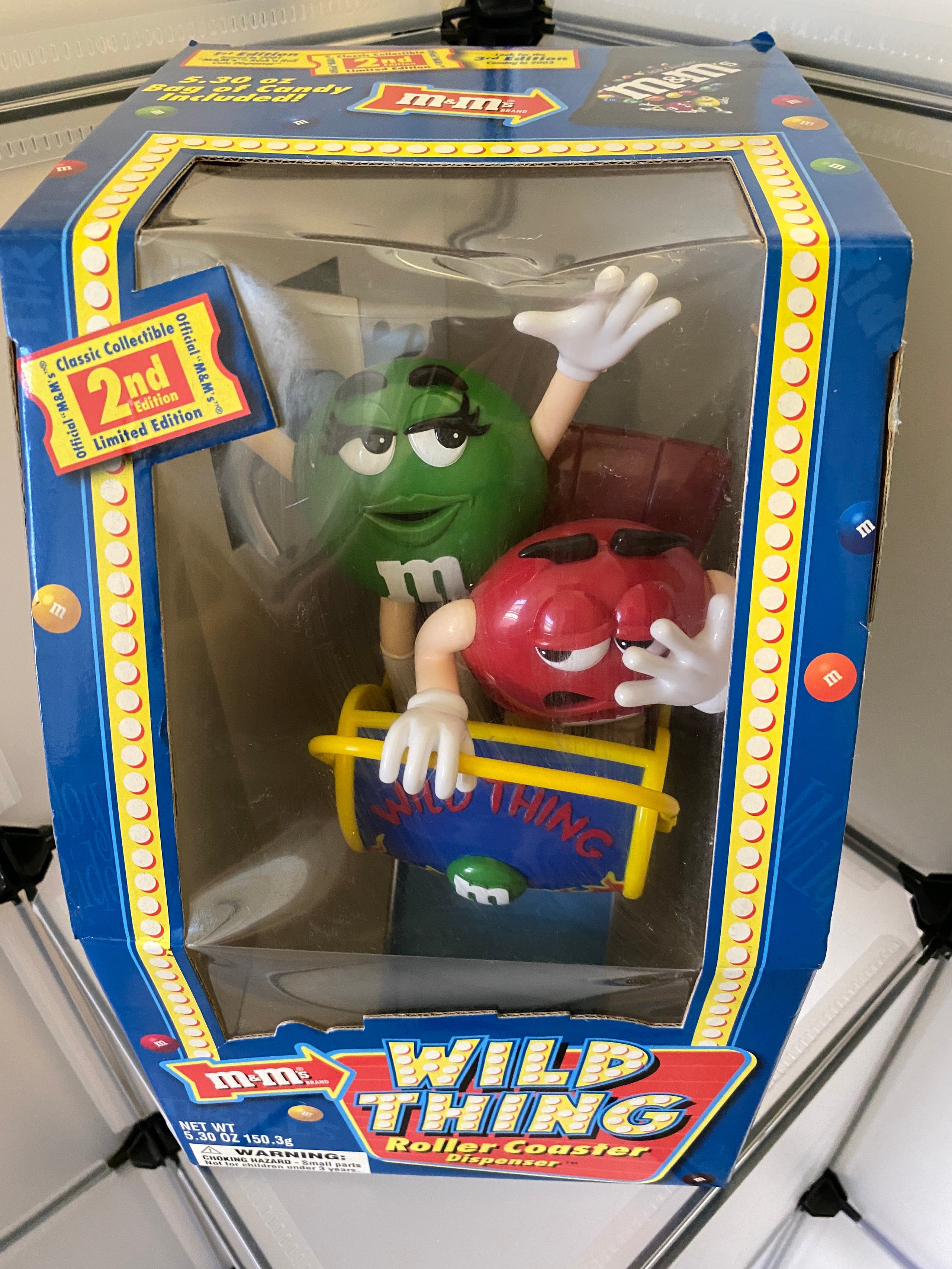 M&M's Candy Dispenser - Wild Things Roller-Coaster - Limited Edition